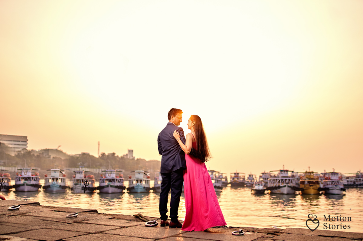 pre wedding photographers in mumbai | motion stories
